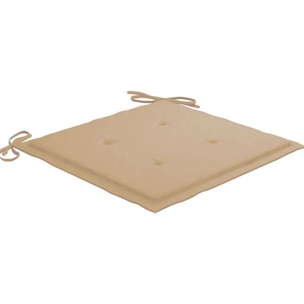 MAISON EXCLUSIVE - Chaises pliables de jardin avec coussins lot de 6 bois de teck