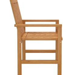 MAISON EXCLUSIVE - Chaises à manger de jardin lot de 2 bois massif d'acacia