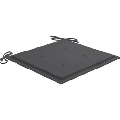 MAISON EXCLUSIVE - Chaises pliables de jardin avec coussins lot de 8 teck solide