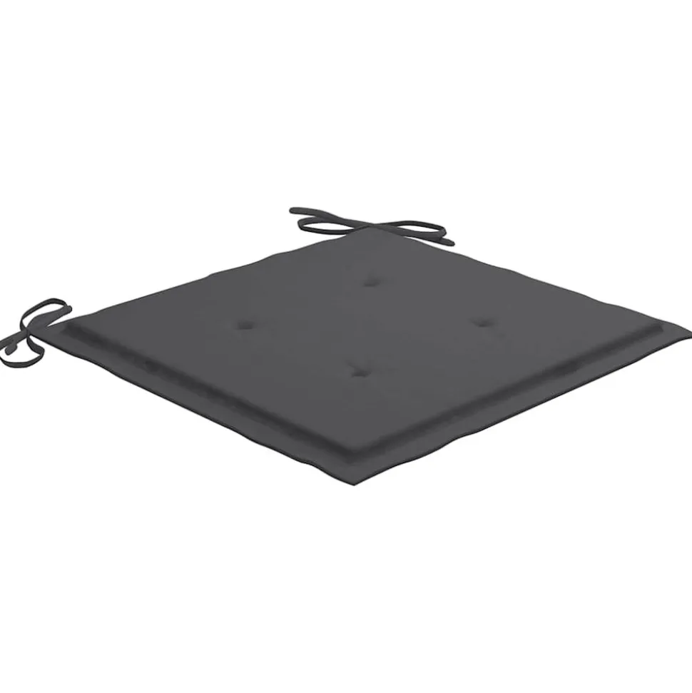 MAISON EXCLUSIVE - Chaises pliables de jardin avec coussins lot de 8 teck solide