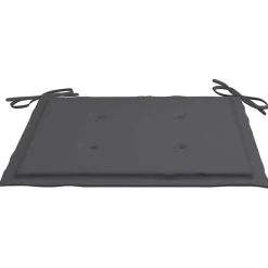 MAISON EXCLUSIVE - Chaises pliables de jardin avec coussins lot de 8 teck solide