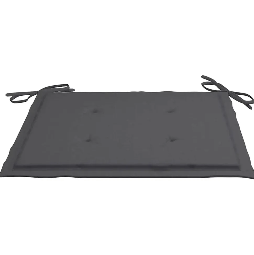 MAISON EXCLUSIVE - Chaises pliables de jardin avec coussins lot de 8 teck solide