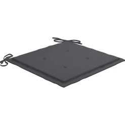 MAISON EXCLUSIVE - Chaises pliables de jardin avec coussins lot de 4 teck solide