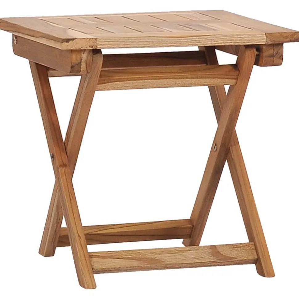 MAISON EXCLUSIVE - Chaises longues de jardin et repose-pied et table bois de teck