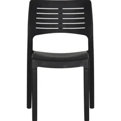 MAISON EXCLUSIVE - Chaises de jardin lot de 2 anthracite polypropylène