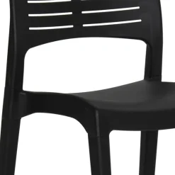 MAISON EXCLUSIVE - Chaises de jardin lot de 2 anthracite polypropylène