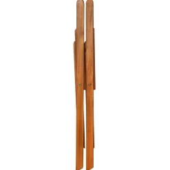 MAISON EXCLUSIVE - Chaises de bistro d'extérieur lot de 2 bois d'acacia solide