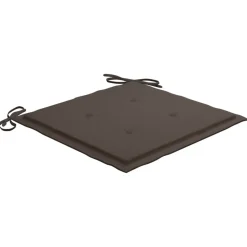 MAISON EXCLUSIVE - Chaises de jardin empilables avec coussins lot de 6 teck solide