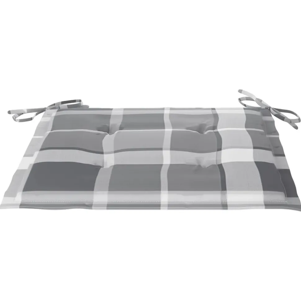MAISON EXCLUSIVE - Chaises pliables de jardin avec coussins lot de 6 bois de teck