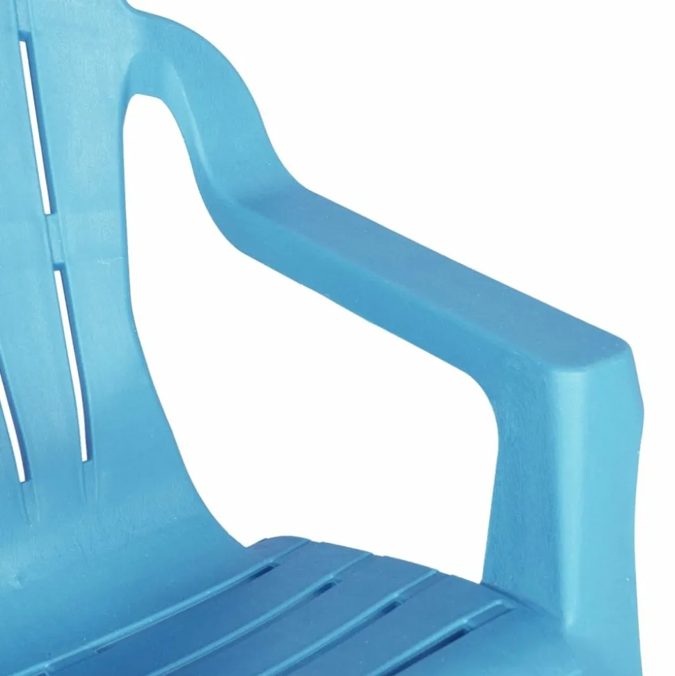 MAISON EXCLUSIVE - Chaises de jardin pour enfants lot de 2 bleu 37x34x44 cm pp