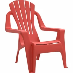 MAISON EXCLUSIVE - Chaises de jardin pour enfants lot de 2 rouge 37x34x44 cm pp