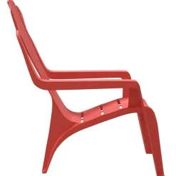 MAISON EXCLUSIVE - Chaises de jardin pour enfants lot de 2 rouge 37x34x44 cm pp