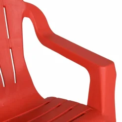 MAISON EXCLUSIVE - Chaises de jardin pour enfants lot de 2 rouge 37x34x44 cm pp
