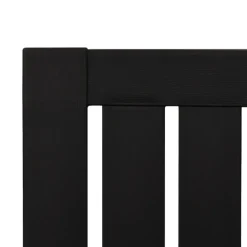 MAISON EXCLUSIVE - Chaises de jardin adirondack lot de 2 noir polypropylène