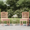 MAISON EXCLUSIVE - Chaises de jardin lot de 2 50x48x91,5 cm bois massif de douglas
