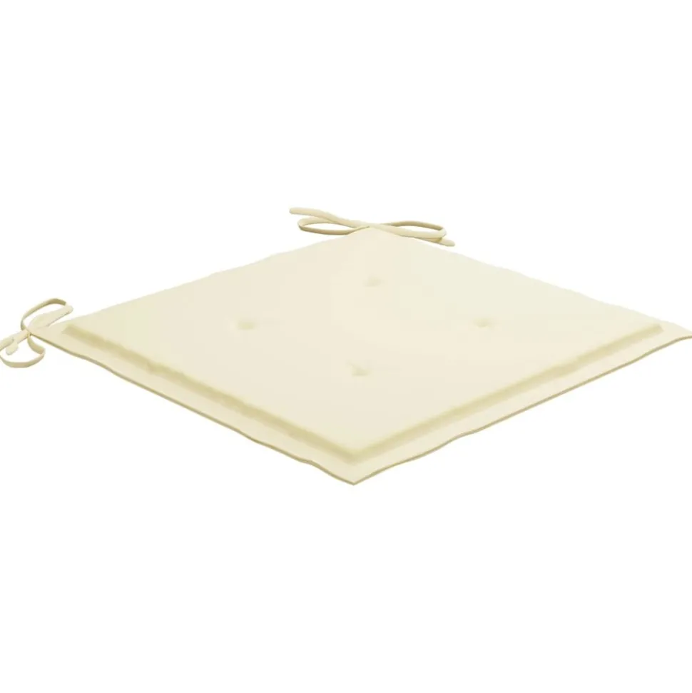 MAISON EXCLUSIVE - Chaises de jardin empilables avec coussins lot de 6 teck solide