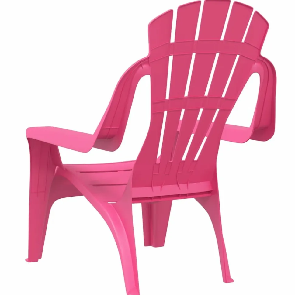 MAISON EXCLUSIVE - Chaises de jardin pour enfants lot de 2 rose 37x34x44 cm pp