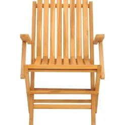 MAISON EXCLUSIVE - Chaises de jardin pliantes lot de 2 61x67x90cm bois massif teck