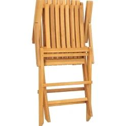 MAISON EXCLUSIVE - Chaises de jardin pliantes lot de 2 61x67x90cm bois massif teck