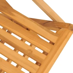 MAISON EXCLUSIVE - Chaises de jardin pliantes lot de 2 61x67x90cm bois massif teck