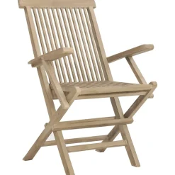 MAISON EXCLUSIVE - Chaises de jardin pliantes lot de 4 gris 56x61x89 cm bois teck