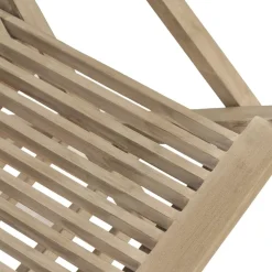 MAISON EXCLUSIVE - Chaises de jardin pliantes lot de 4 gris 56x61x89 cm bois teck