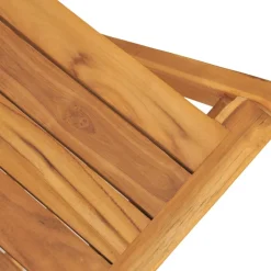 MAISON EXCLUSIVE - Chaises de jardin pliantes lot de 6 47x61x90cm bois massif teck