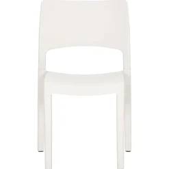 MAISON EXCLUSIVE - Chaises de jardin lot de 2 blanc polypropylène