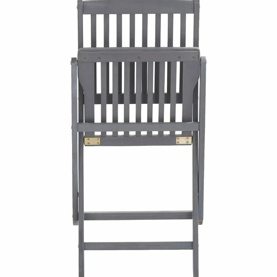 MAISON EXCLUSIVE - Chaises pliables d'extérieur lot de 6 et coussins bois d'acacia