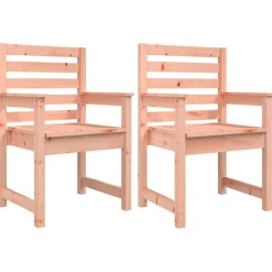 MAISON EXCLUSIVE - Chaises de jardin lot de 2 60x48x91 cm bois massif de douglas