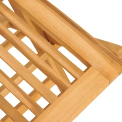 MAISON EXCLUSIVE - Chaises de jardin pliantes lot de 4 47x62x90cm bois massif teck