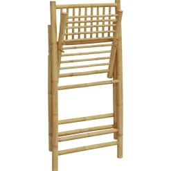 MAISON EXCLUSIVE - Chaises de bistro pliantes lot de 2 et coussins blanc crème