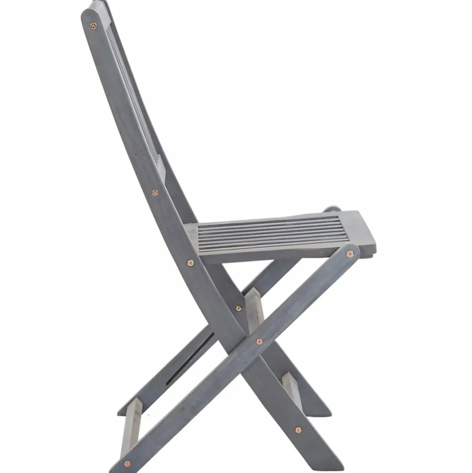 MAISON EXCLUSIVE - Chaises pliables d'extérieur lot de 8 bois d'acacia solide