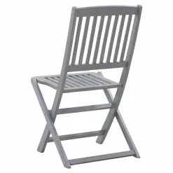 MAISON EXCLUSIVE - Chaises pliables d'extérieur lot de 8 bois d'acacia solide