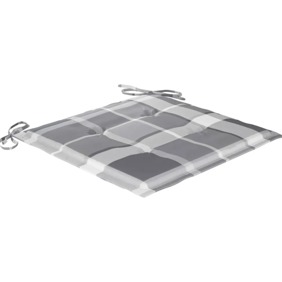 MAISON EXCLUSIVE - Chaises pliables de jardin avec coussins lot de 8 teck solide