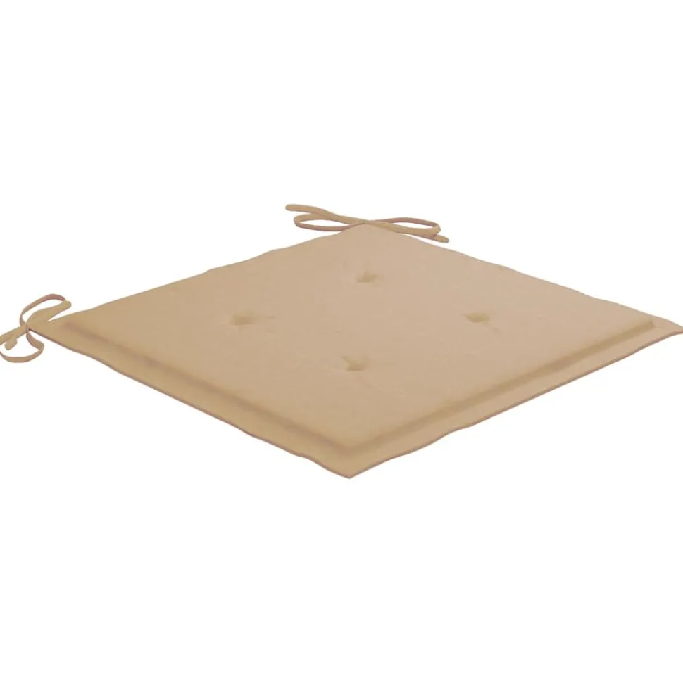 MAISON EXCLUSIVE - Chaises de jardin empilables avec coussins lot de 8 teck solide