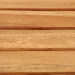 MAISON EXCLUSIVE - Chaises de bar lot de 4 bois d'acacia solide/acier inoxydable