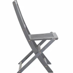 MAISON EXCLUSIVE - Chaises pliables d'extérieur lot de 4 bois d'acacia solide