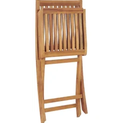 MAISON EXCLUSIVE - Chaises pliables de jardin lot de 8 bois de teck solide