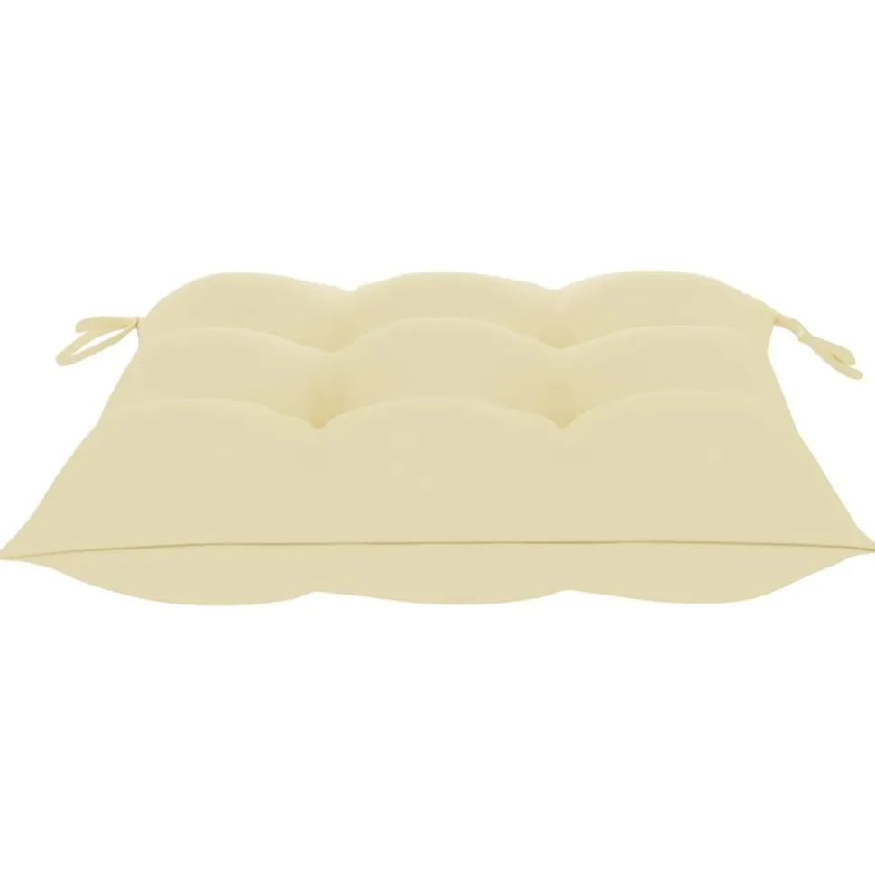 MAISON EXCLUSIVE - Chaises pliables de jardin avec coussins lot de 8 teck solide