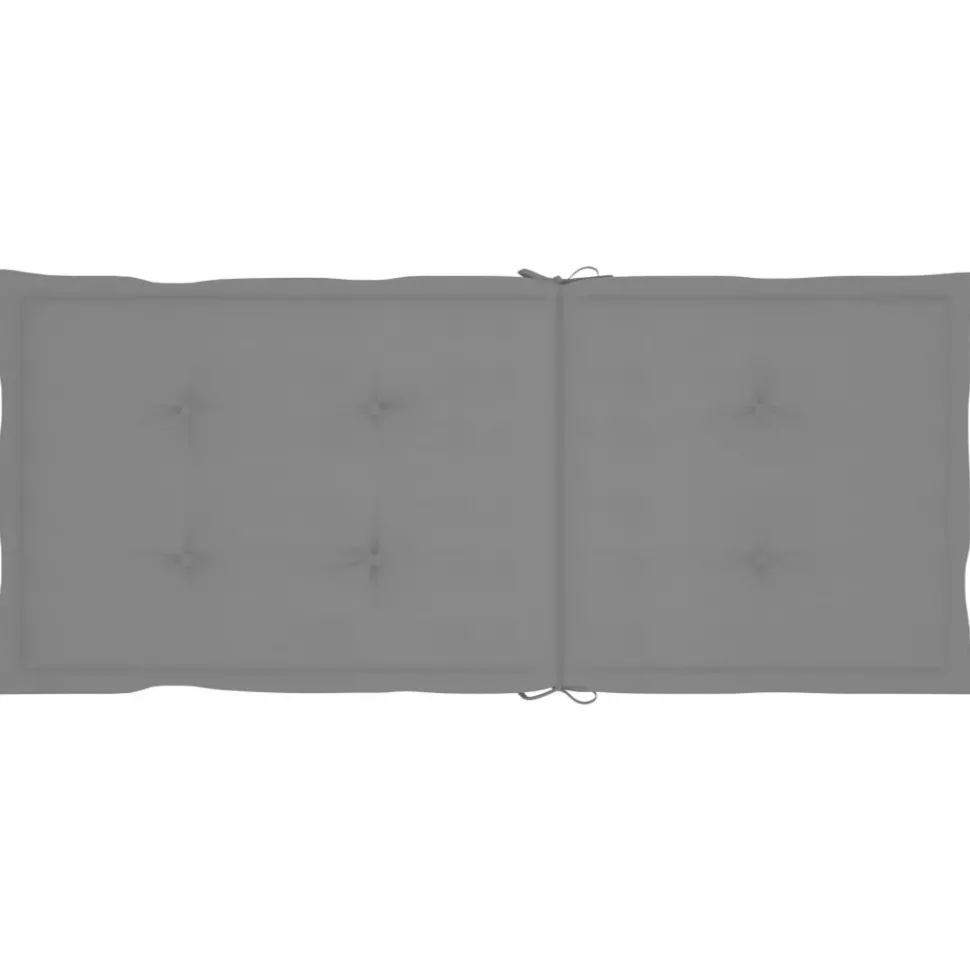 MAISON EXCLUSIVE - Chaises inclinables de jardin et coussins lot de 8 teck solide