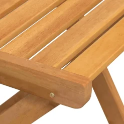 MAISON EXCLUSIVE - Chaises de bistrot pliantes lot de 6 bois d'acacia solide