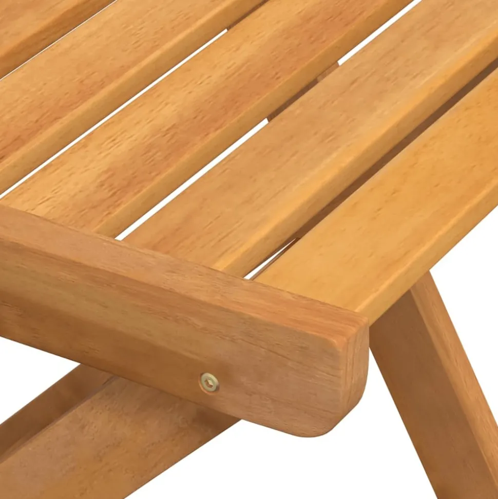 MAISON EXCLUSIVE - Chaises de bistrot pliantes lot de 6 bois d'acacia solide