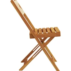 MAISON EXCLUSIVE - Chaises de bistrot lot de 2 beige bois d'acacia et corde