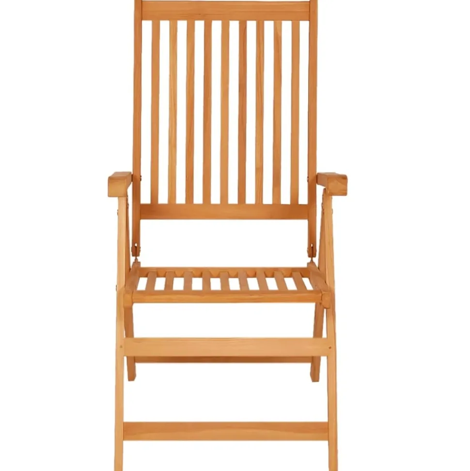 MAISON EXCLUSIVE - Chaises de jardin lot de 2 et coussins à carreaux gris teck