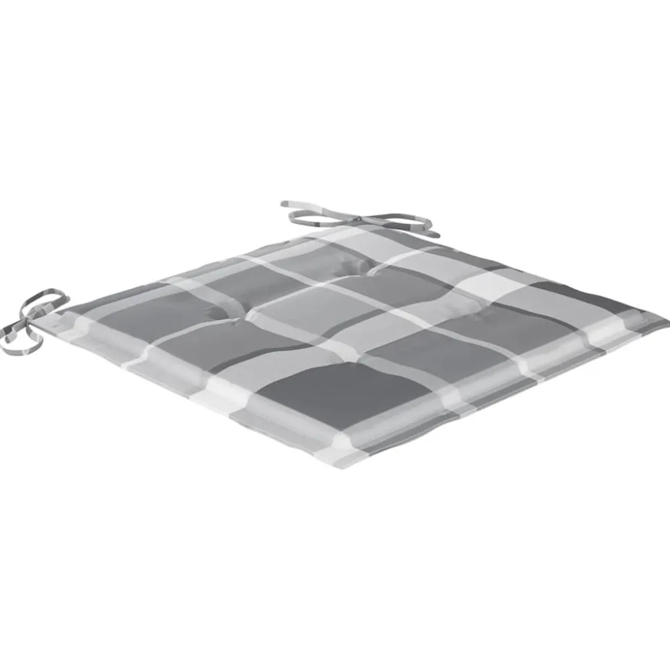 MAISON EXCLUSIVE - Chaises pliables de jardin avec coussins lot de 4 teck solide