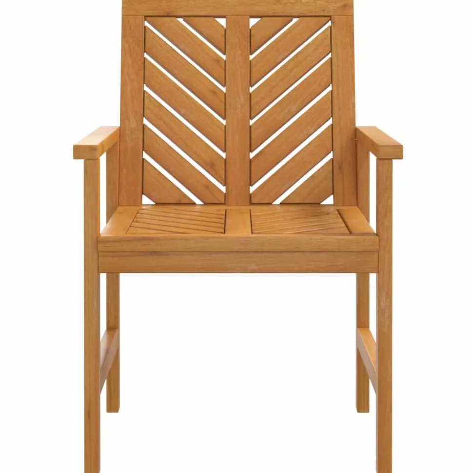 MAISON EXCLUSIVE - Chaises à manger de jardin lot de 4 bois massif d'acacia