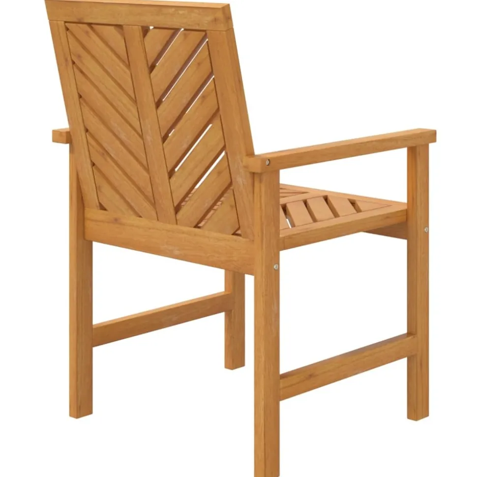 MAISON EXCLUSIVE - Chaises à manger de jardin lot de 4 bois massif d'acacia