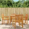 MAISON EXCLUSIVE - Chaises de jardin lot de 4 56x55,5x90 bois massif d'acacia