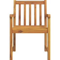 MAISON EXCLUSIVE - Chaises de jardin lot de 4 56x55,5x90 bois massif d'acacia